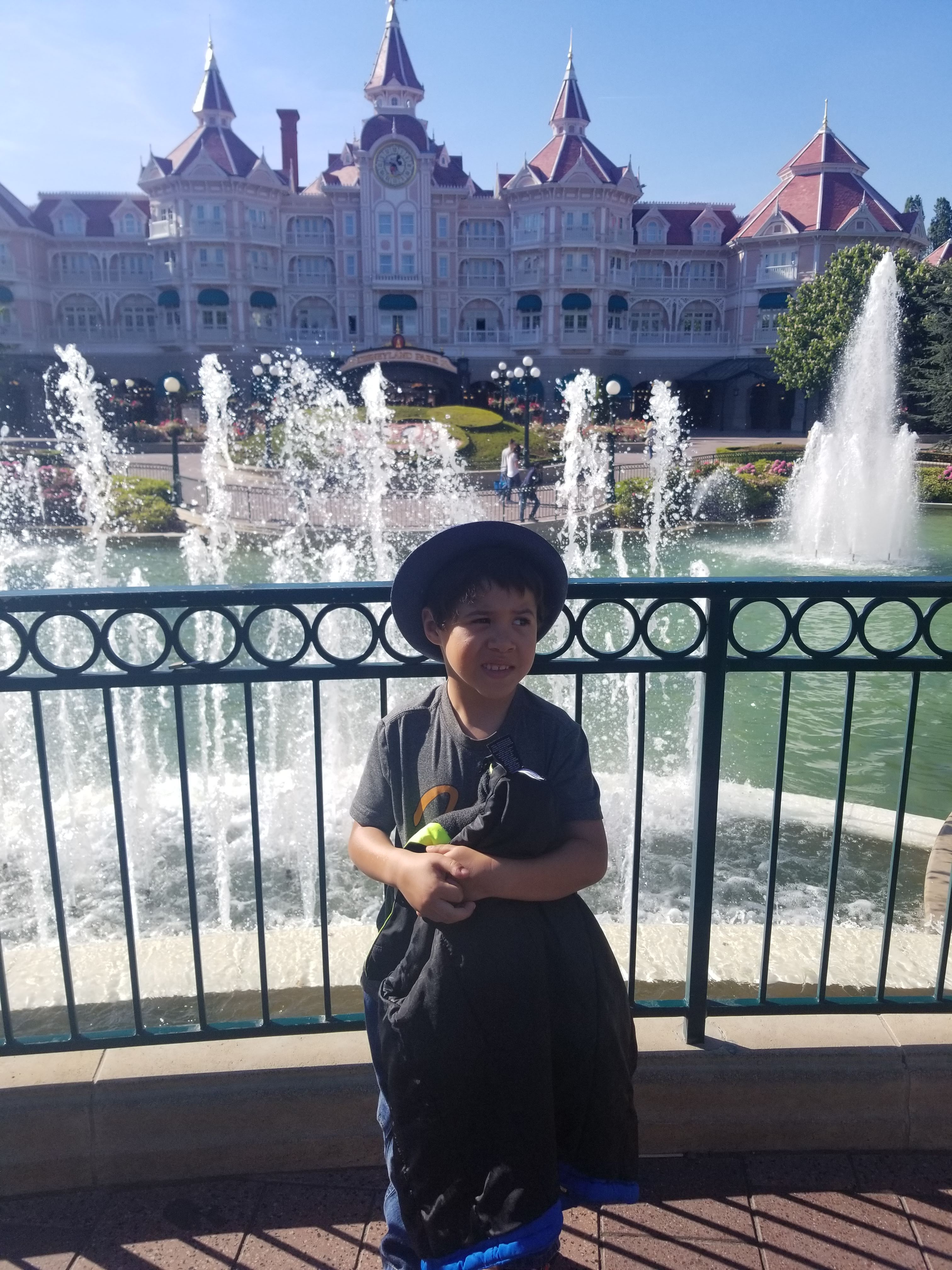 Disneyland Paris with my son May 2019