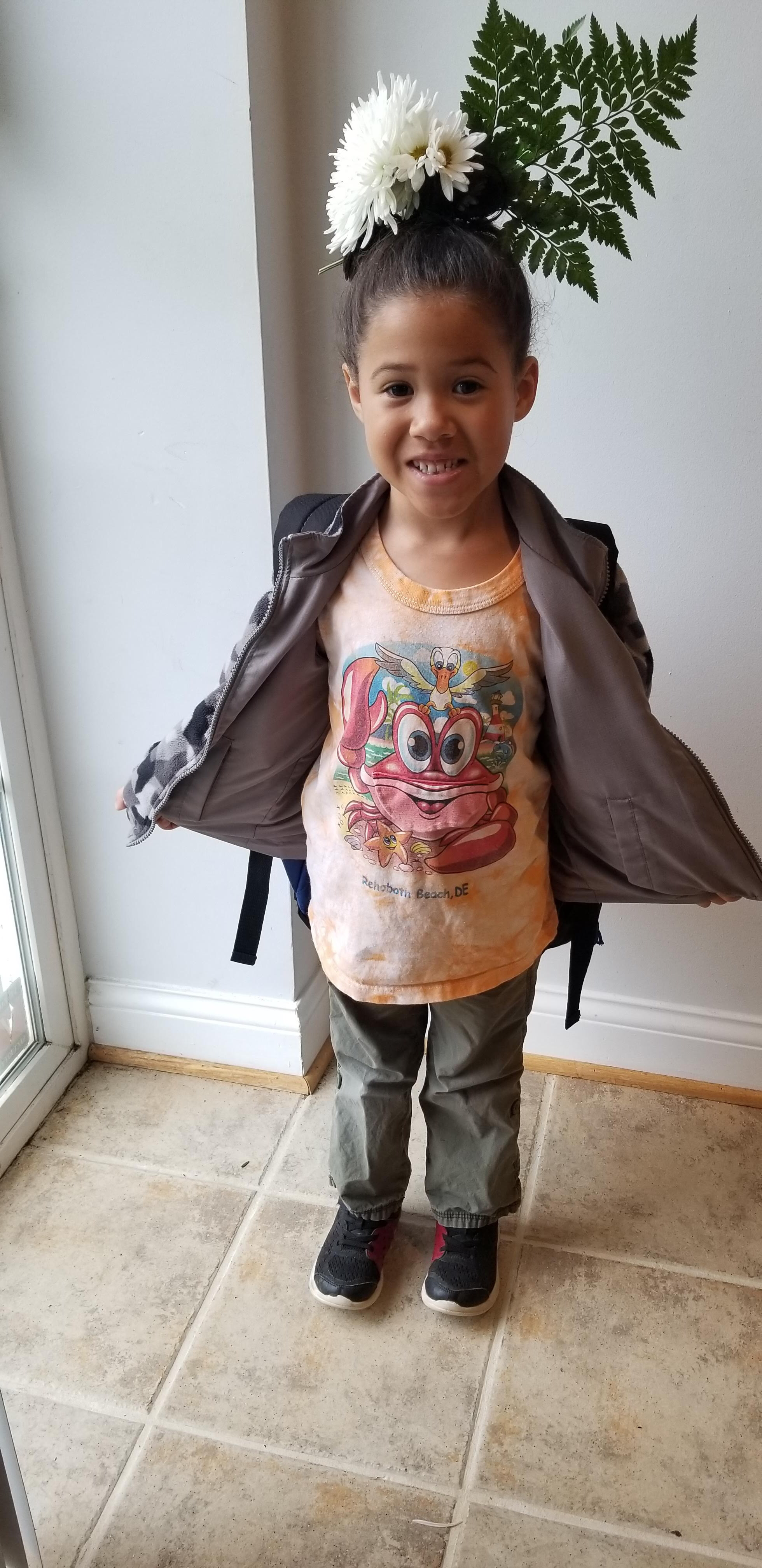 Xavier for crazy hair day 1st grade