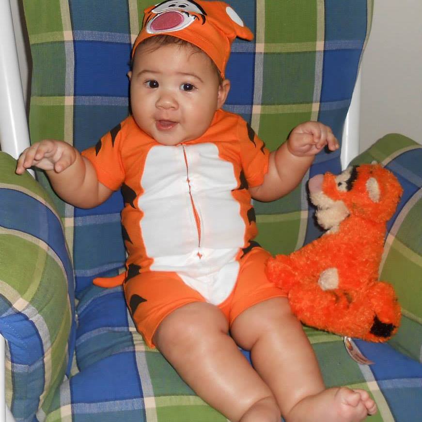 Xavier's first Halloween