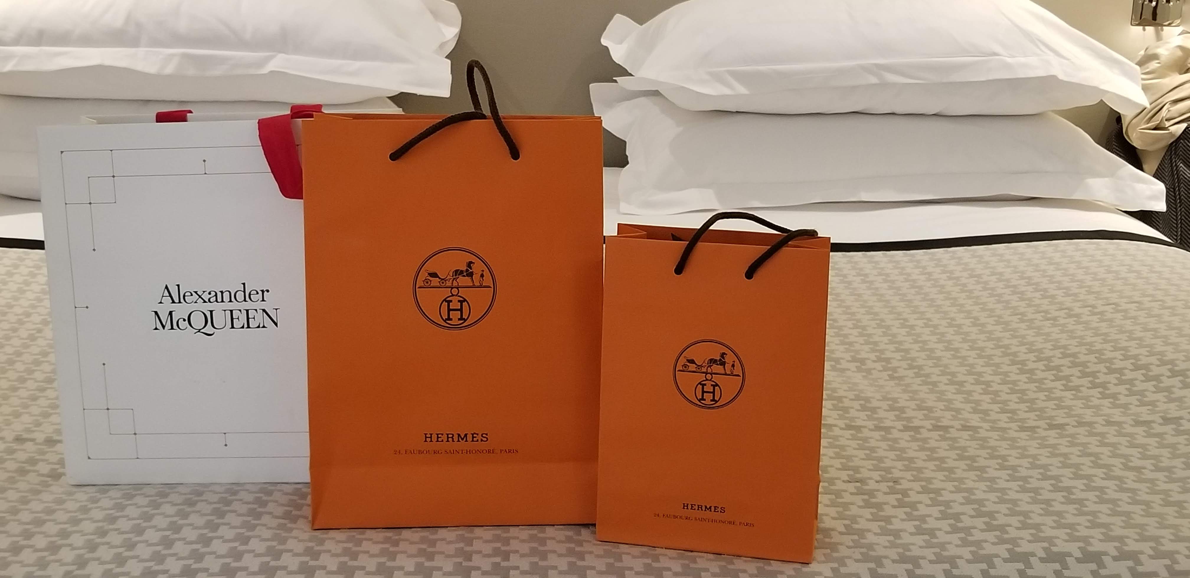 My shopping bags Paris 2019