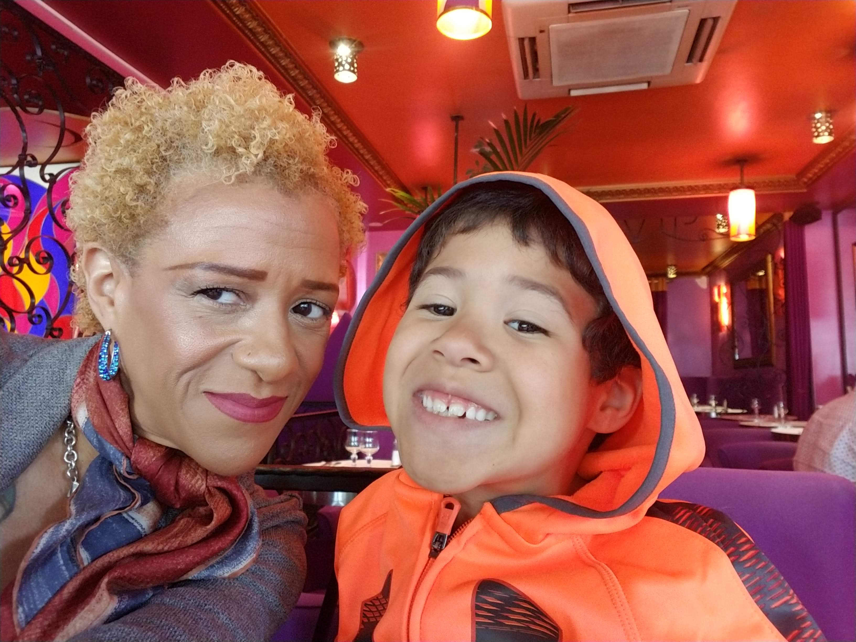 With my son Restaurant Review Paris May 2019