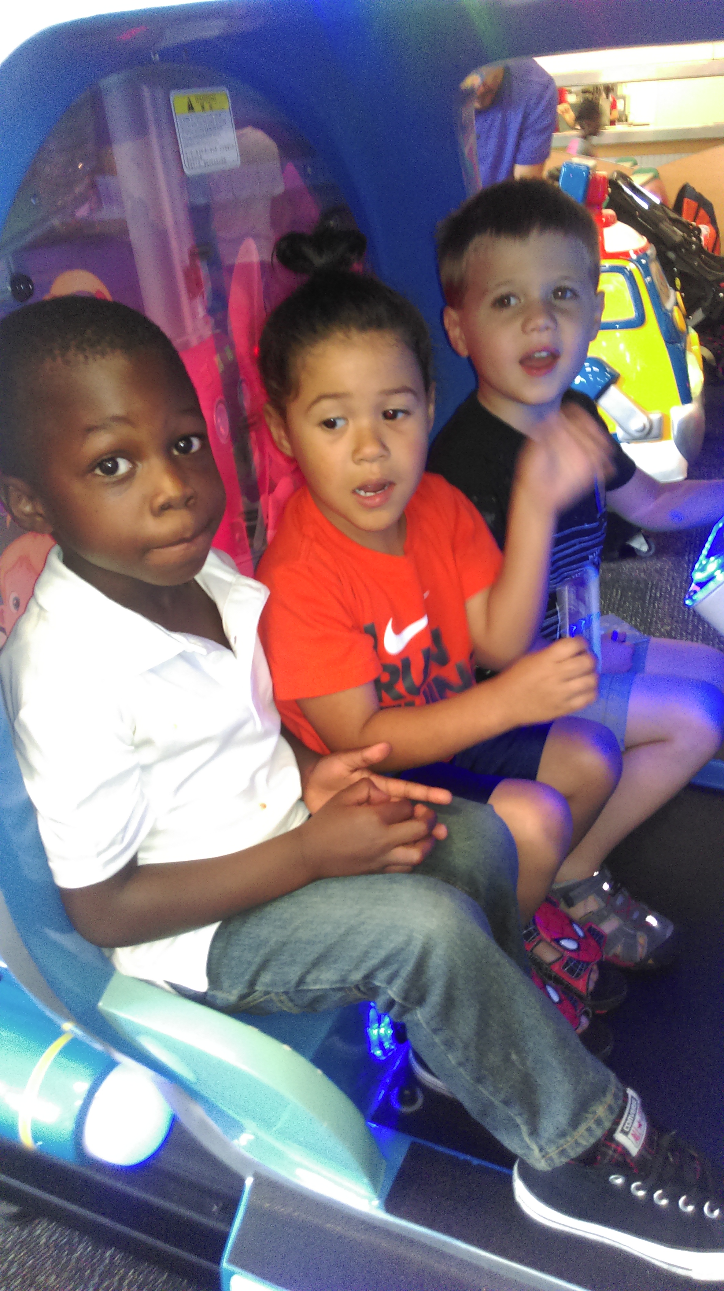 Children's birthday party with my son