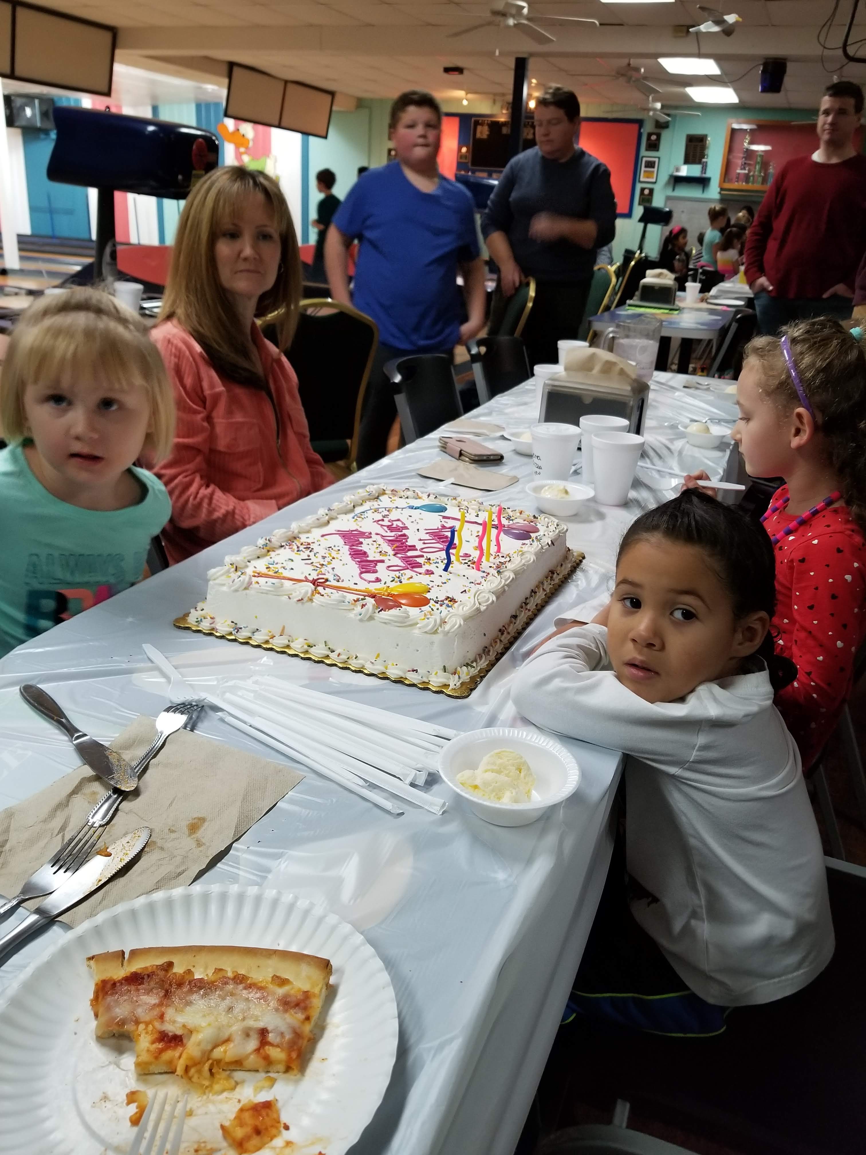 Children's birthday party with my son