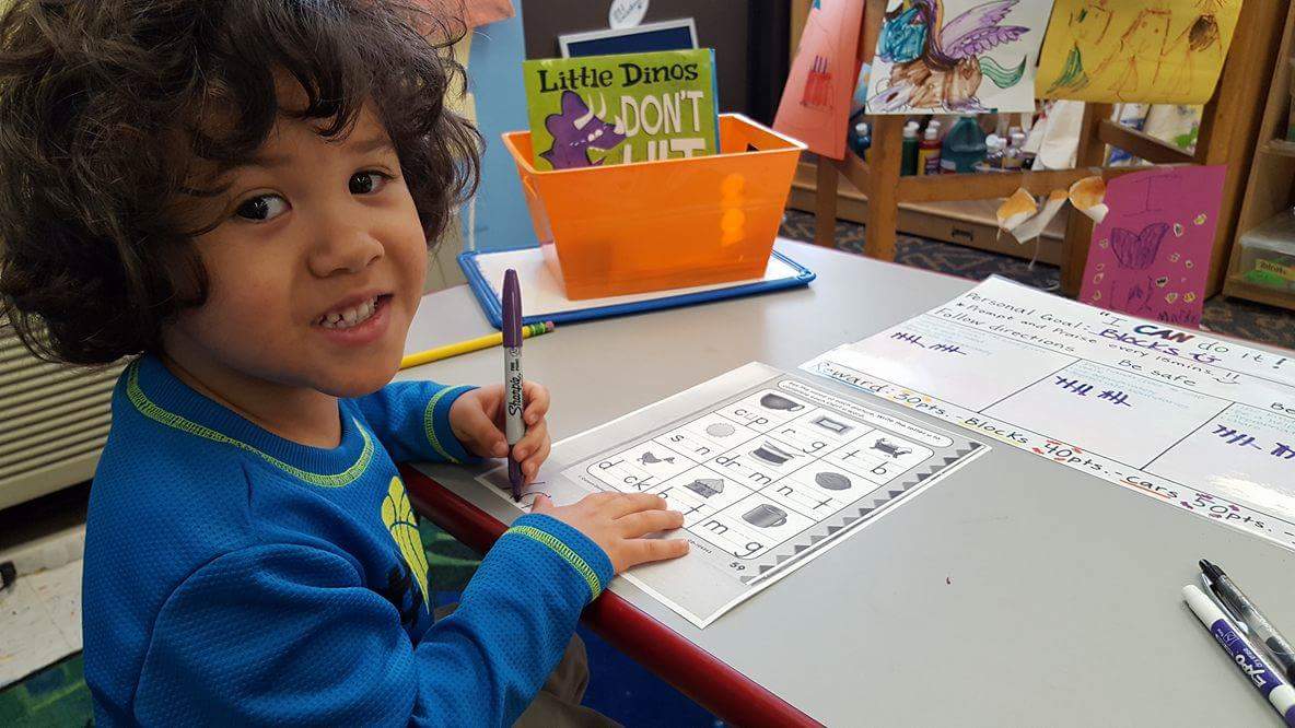 School duties with my son