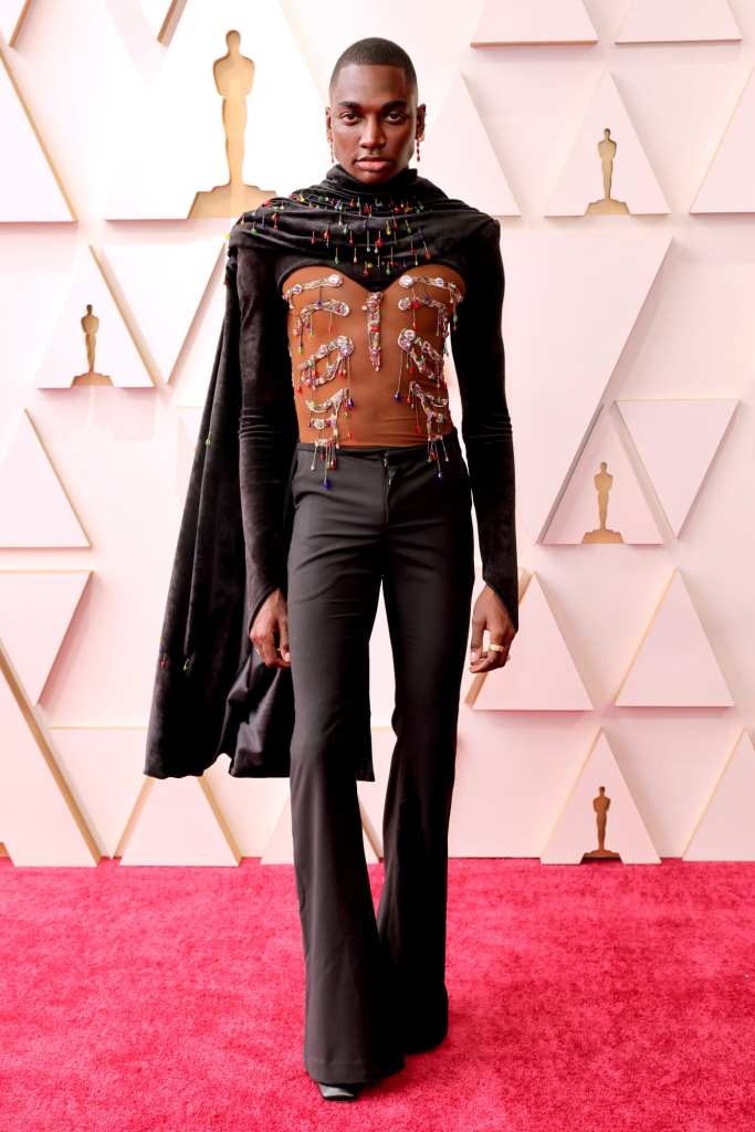 Rickey Thompson on the Oscars' Red Carpet 2022