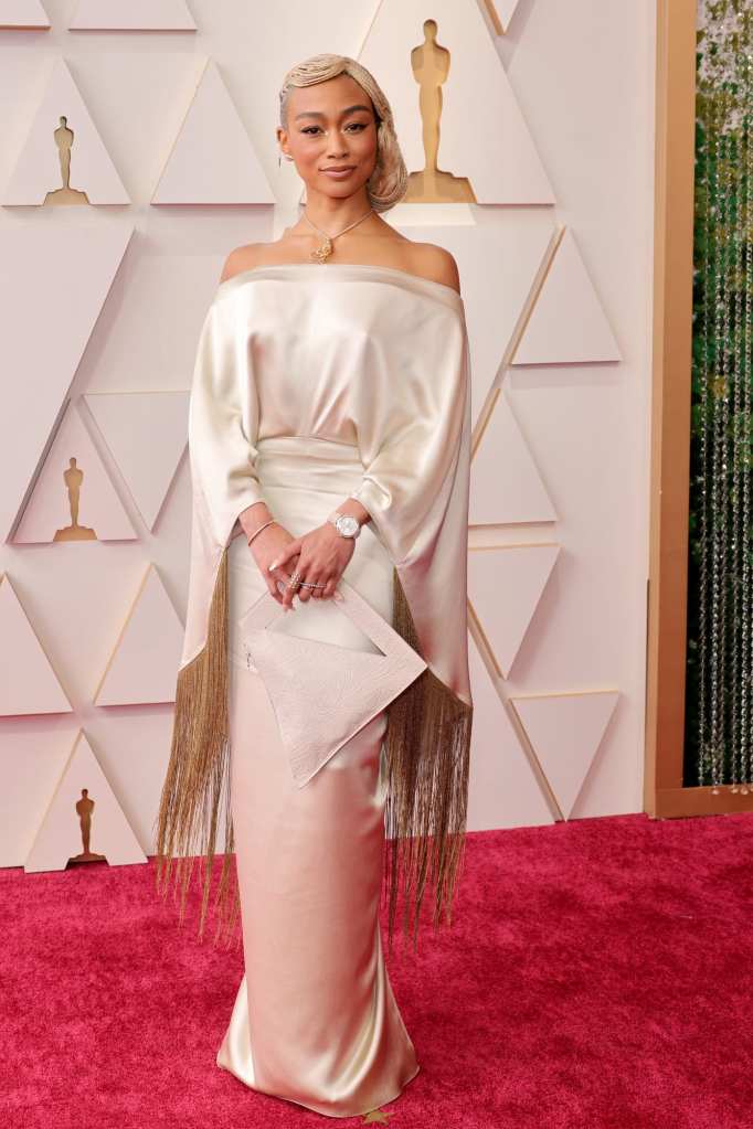 Tati Gabrielle on the Oscars' Red Carpet 2022