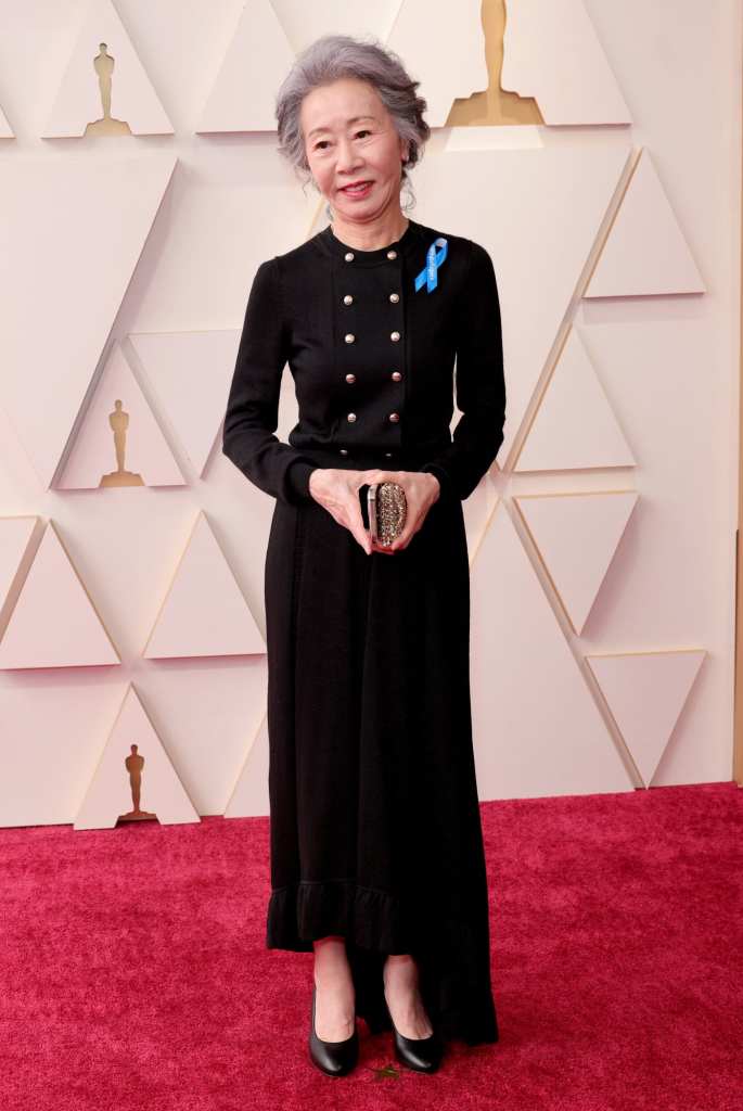 Yoon Yeo-jeong on the Oscars' Red Carpet 2022