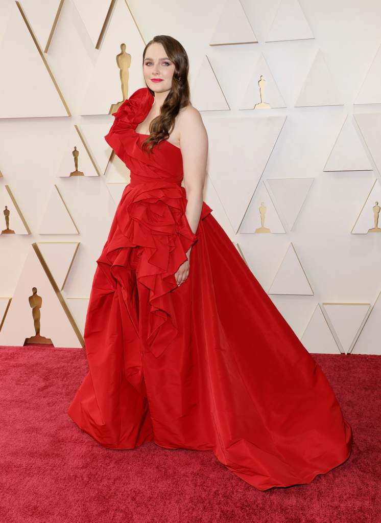 Amy Forsyth on the Oscars' Red Carpet 2022