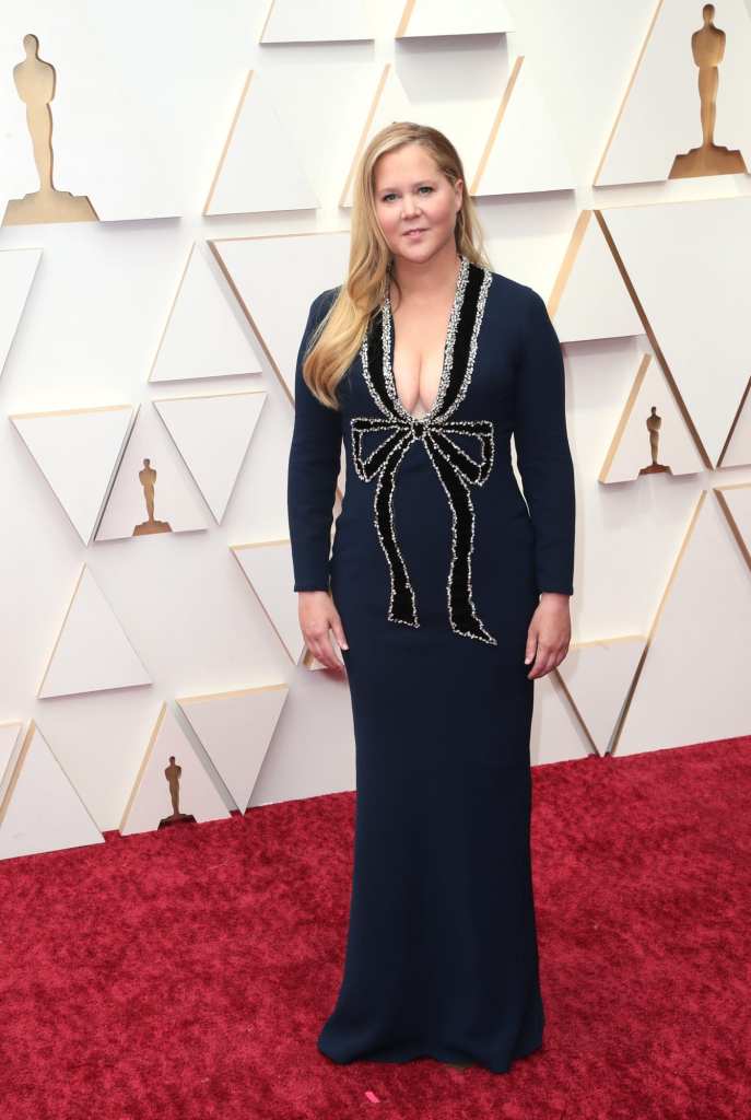 Amy Schumer on the Oscars' Red Carpet 2022