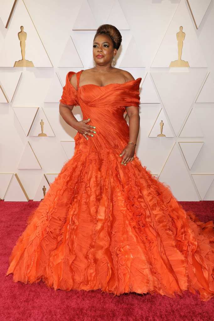 Aunjaune Ellis on the Oscars' Red Carpet 2022