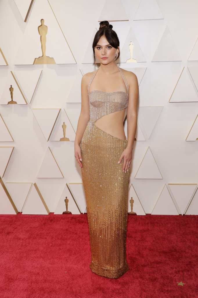 Emilia Jones on the Oscars' Red Carpet 2022