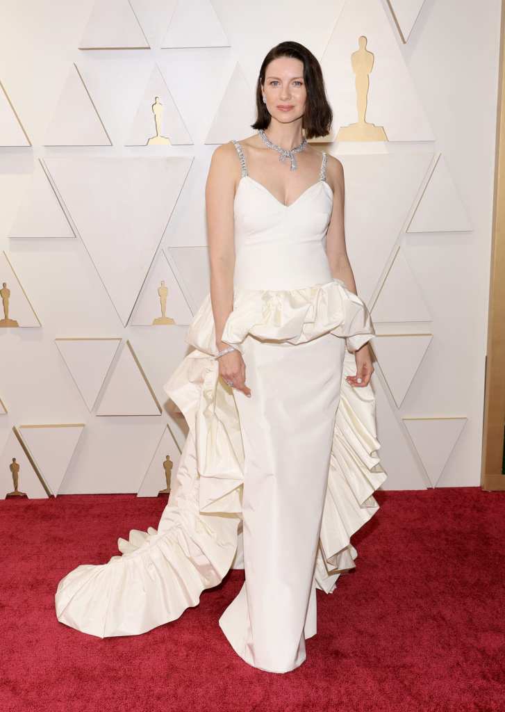 Caitriona Balfe on the Oscars' Red Carpet 2022