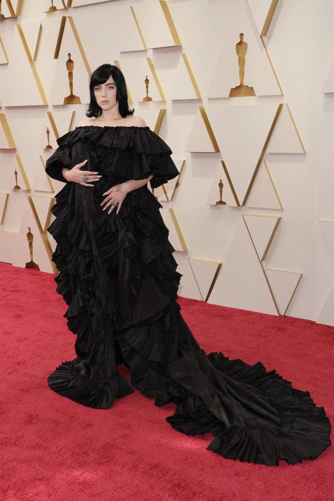 Billie Eilish on the Oscars' Red Carpet 2022