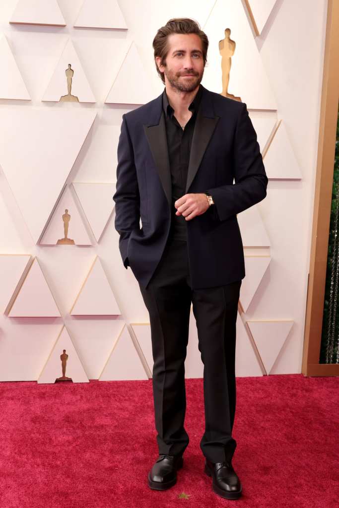 Jake Gyllenhaal on the Oscars' Red Carpet 2022