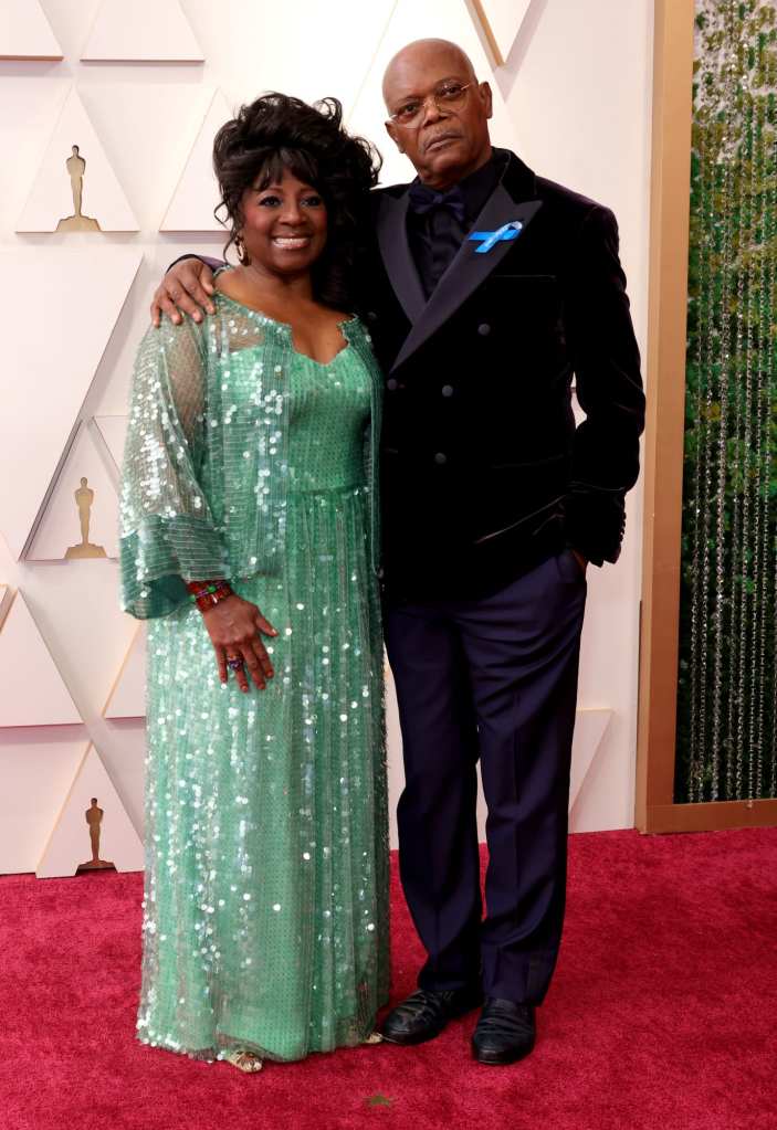 LaTanya Richardson & Samuel L. Jackson on the Oscars' Red Carpet 2022