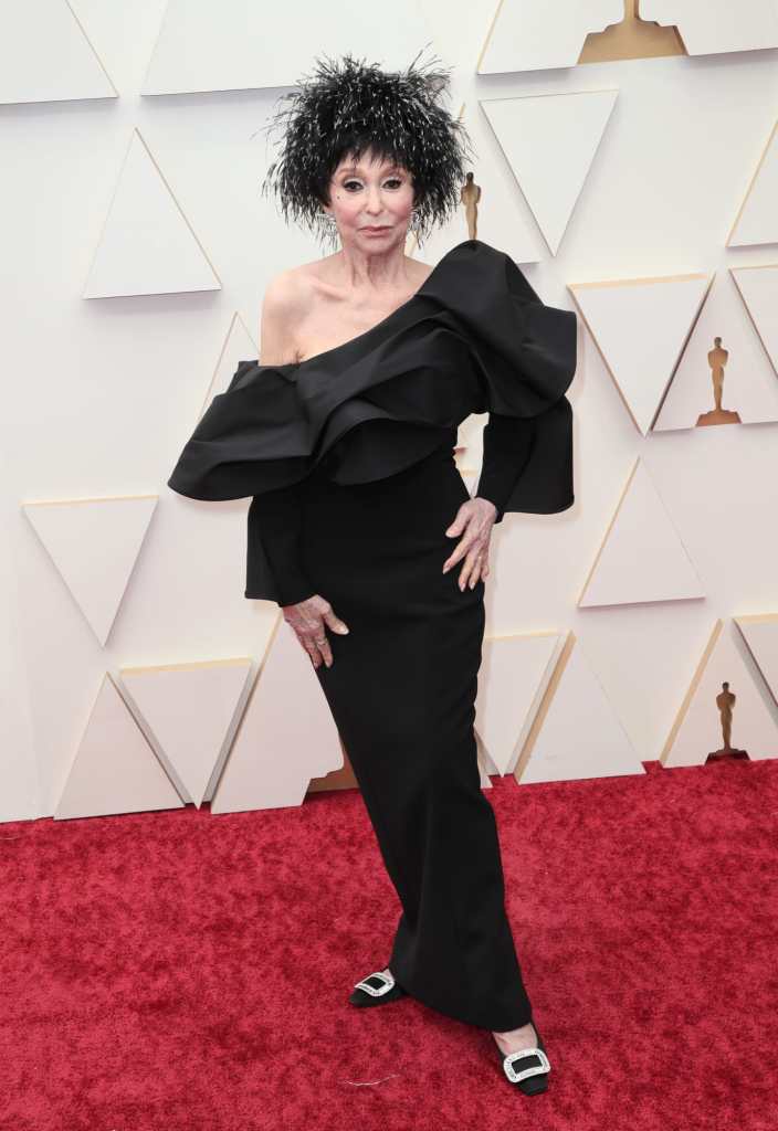 Rita Moreno on the Oscars' Red Carpet 2022