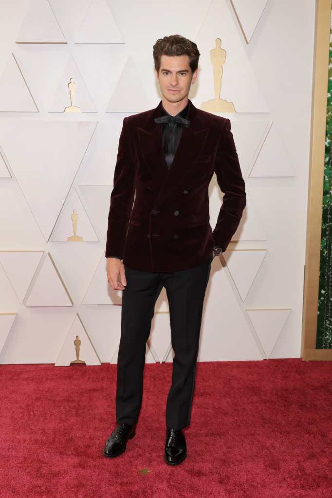 Andrew Garfield on the Oscars' Red Carpet 2022