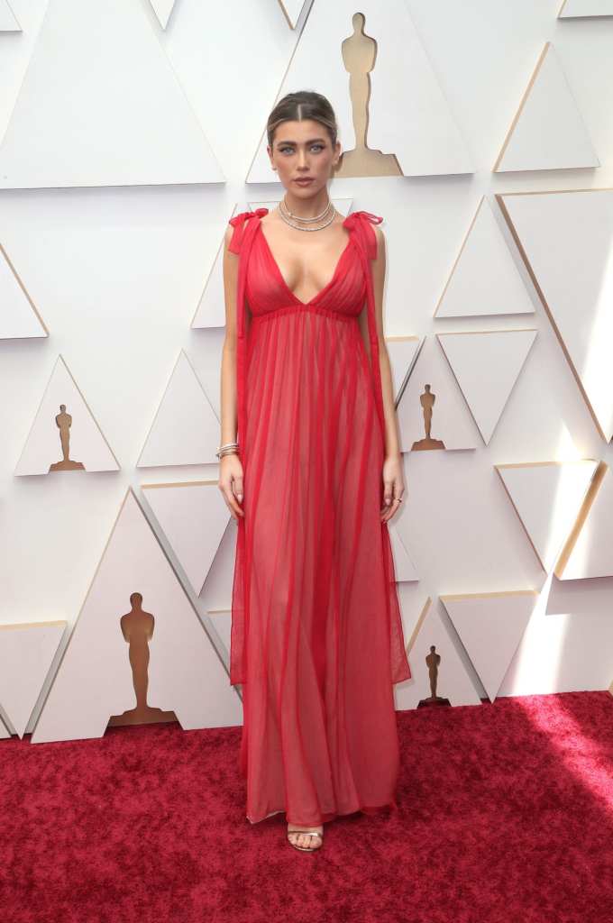 Amelie Zilber on the Oscars' Red Carpet 2022
