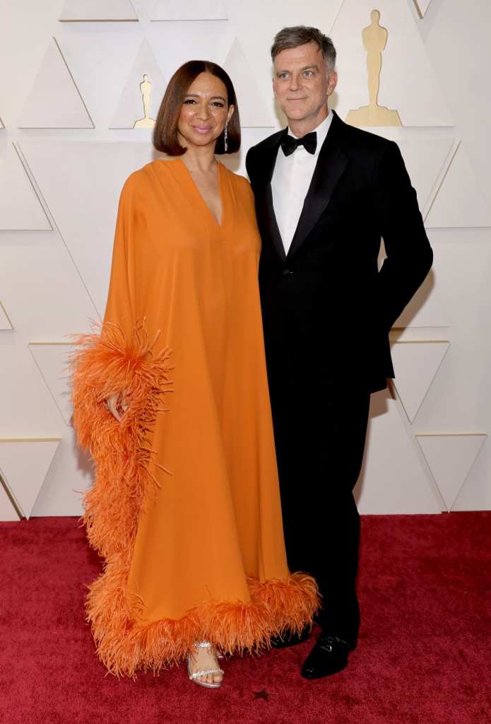 Maya Rudolph & Paul Thomas Anderson on the Oscars' Red Carpet 2022