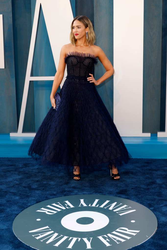 Jessica Alba Vanity Fair Oscars After Party