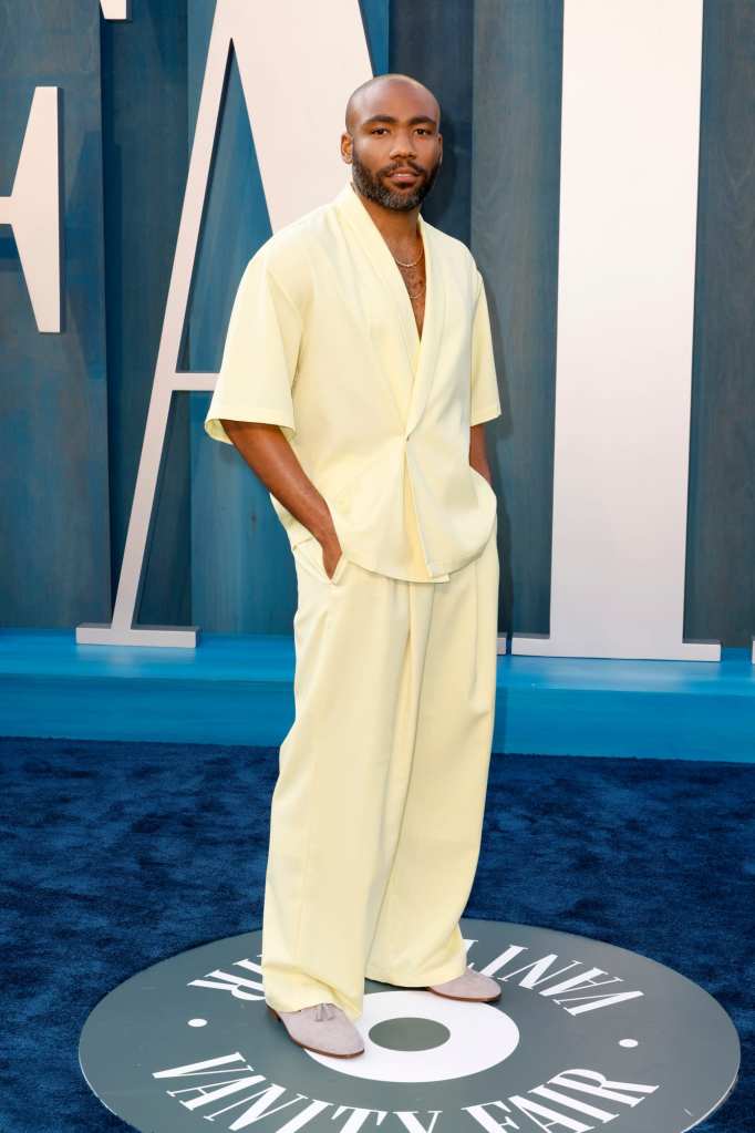 Donald Glover Vanity Fair Oscars After Party