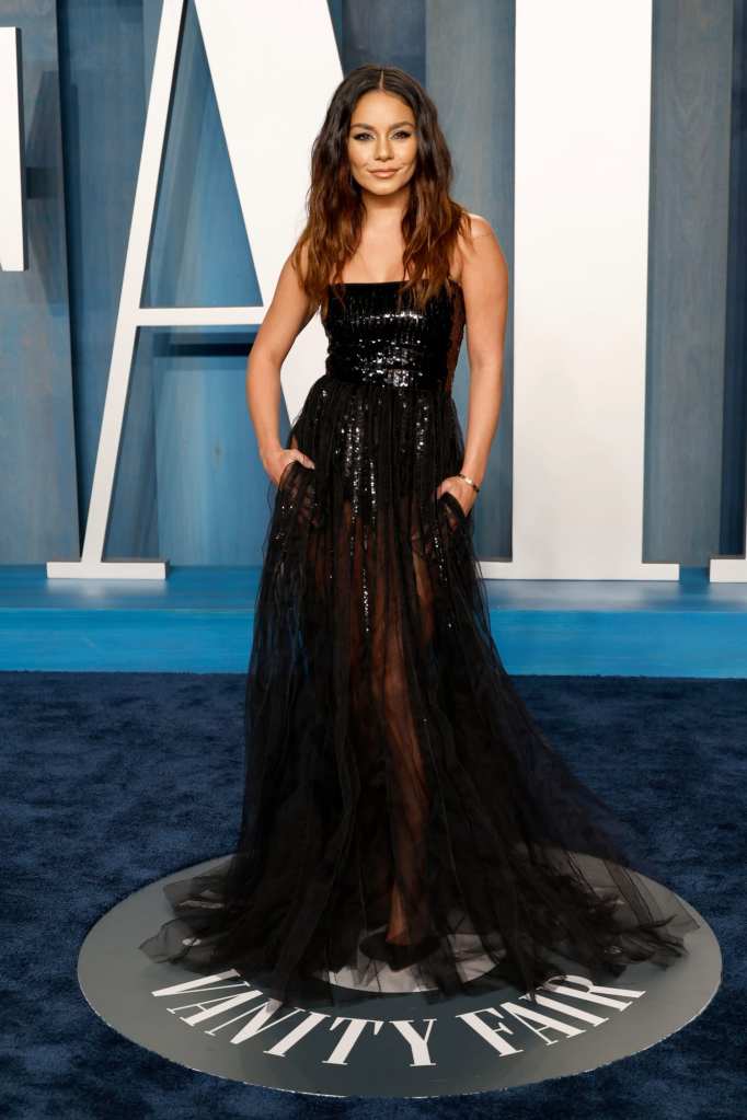 Vanessa Hudgens Vanity Fair Oscars After Party