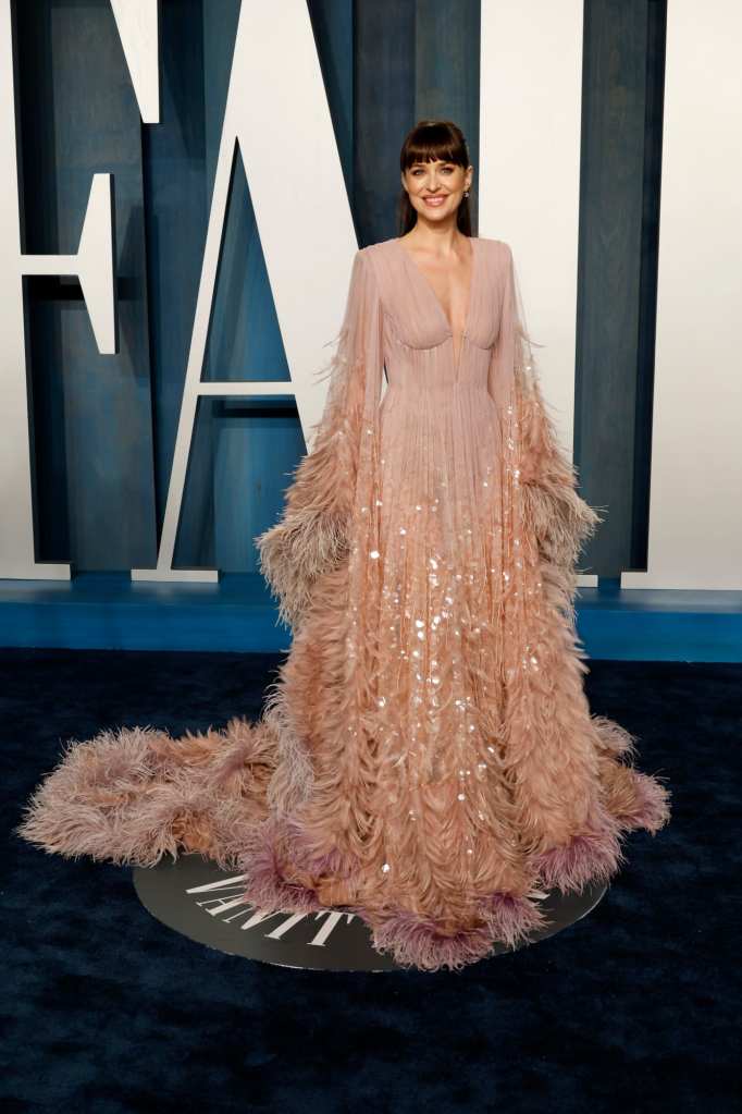 Dakota Johnson Vanity Fair Oscars After Party