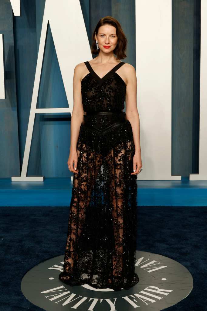 Caitriona Balfe Vanity Fair Oscars After Party