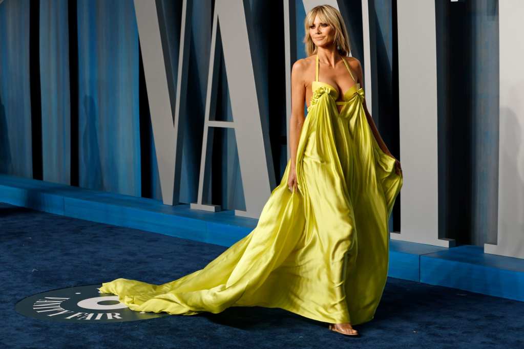 Heidi Klum Vanity Fair Oscars After Party