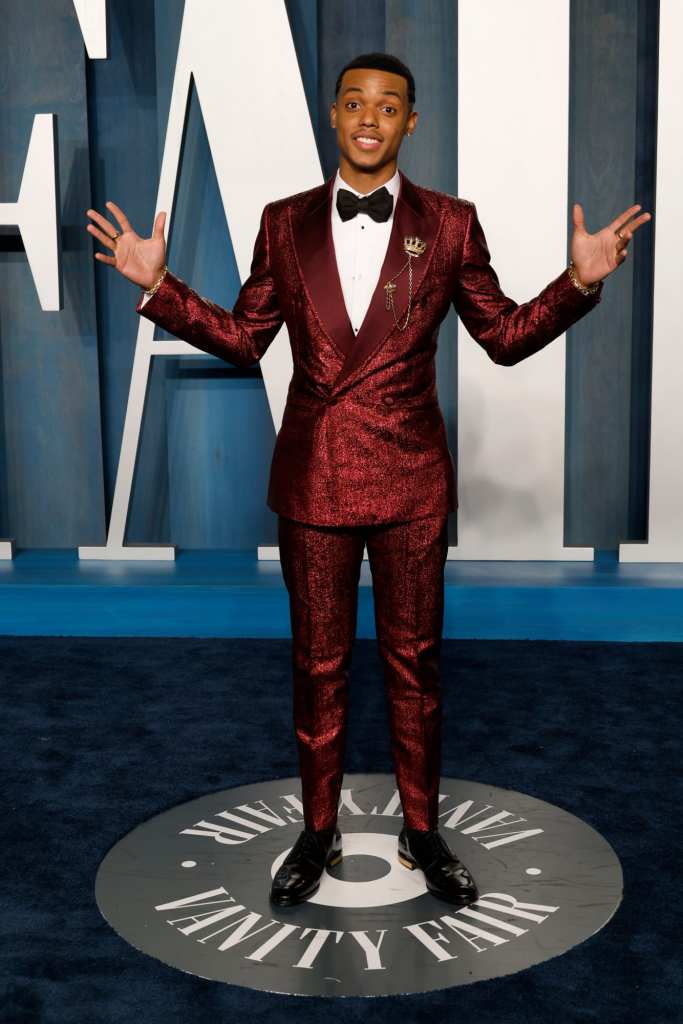 Jabari Banks Vanity Fair Oscars After Party