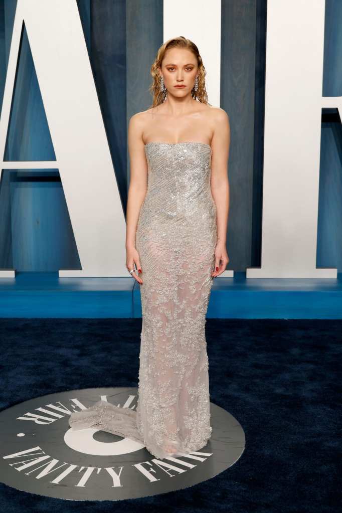 Maika Monroe Vanity Fair Oscars After Party