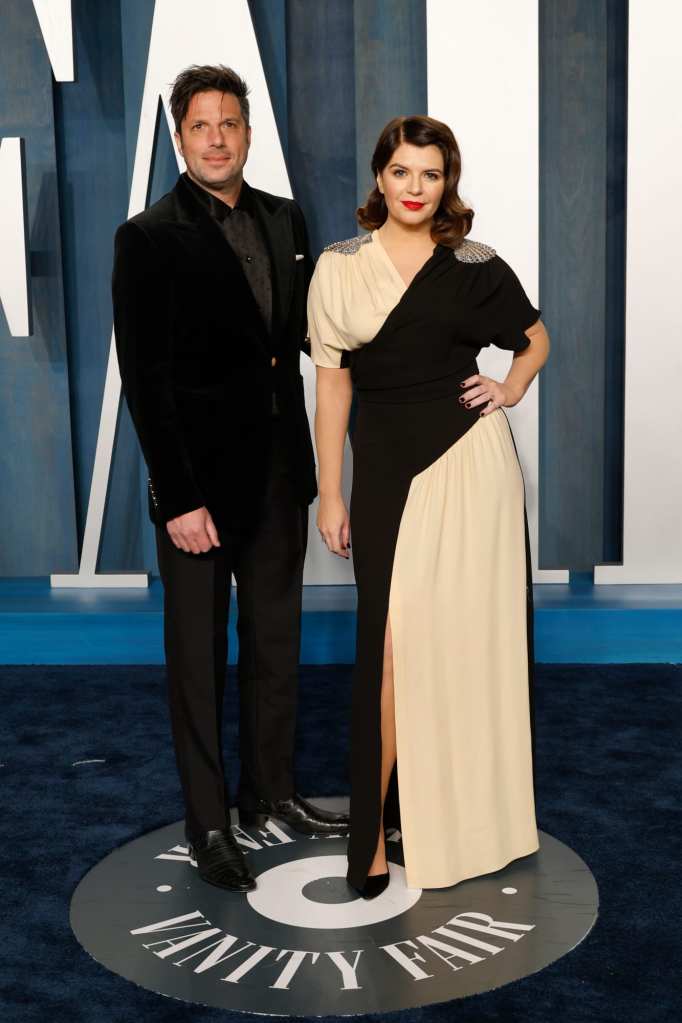 David Caspe & Casey Wilson Vanity Fair Oscars After Party