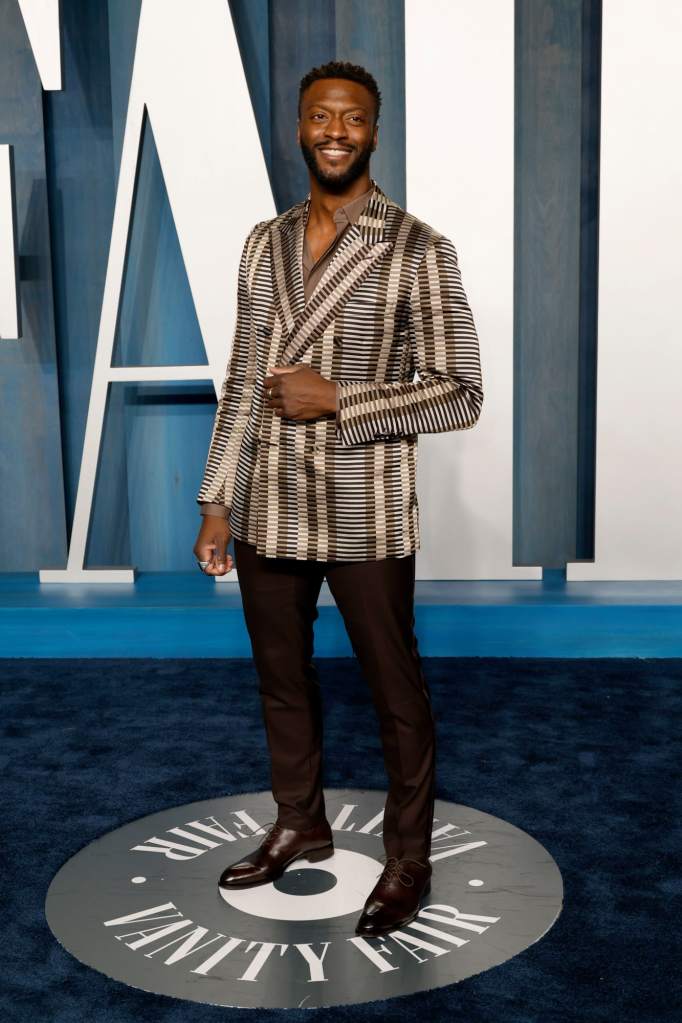 Aldis Hodge Vanity Fair Oscars After Party