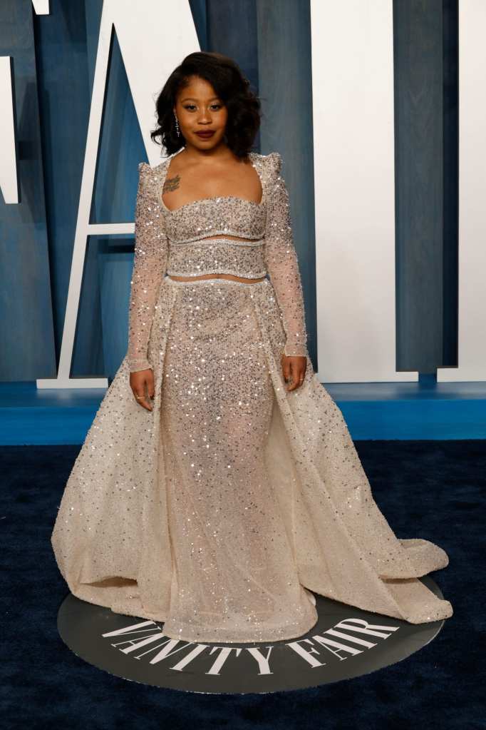 Dominique Fishback Vanity Fair Oscars After Party